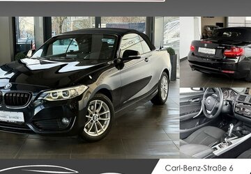 BMW 218d Cabrio Aut. Xenon Navi PDC Tempo Klimaauto 120.000 km 15.990 &euro; Stade 21682