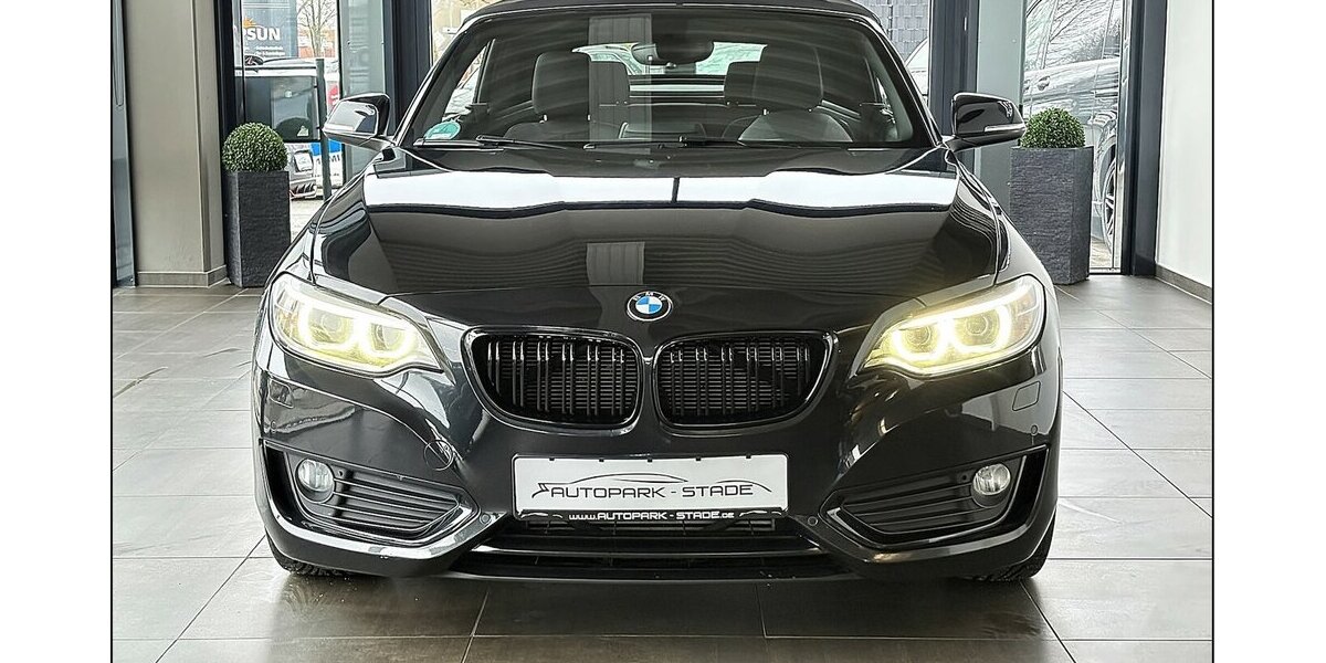 BMW 218d Cabrio Aut. Xenon Navi PDC Tempo Klimaauto 120.000 km 15.990 &euro; Stade 21682