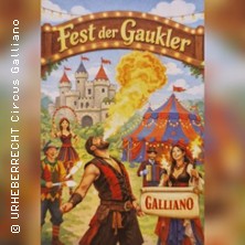 Circus Galliano - FEST der GAUKLER 26.09.2026 Showzelt München