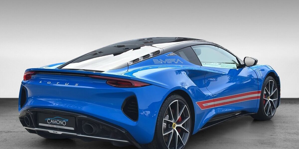 Lotus Emira Limited 1 of 12 Edition DSG Alcantara 7.000 km 59.400 &euro; Wuppertal 42327