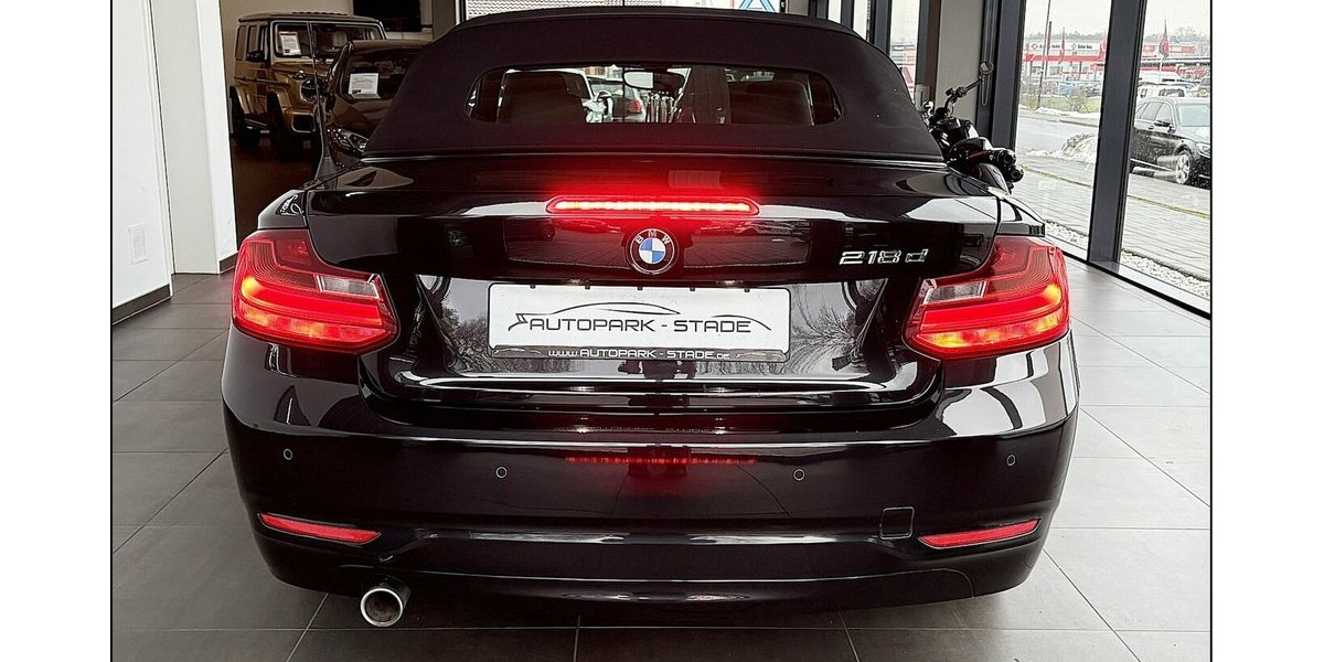 BMW 218d Cabrio Aut. Xenon Navi PDC Tempo Klimaauto 120.000 km 15.990 &euro; Stade 21682