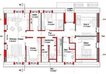 Wohnung Steinfurt - 5 Zimmer, 150 m&sup2;, 10&euro; | Angebot:26549820