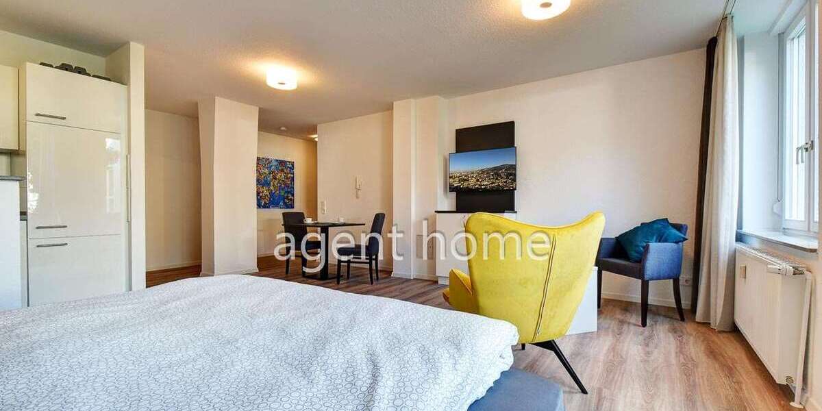 Etagenwohnung Stuttgart Stuttgart-Ost - 1 Zimmer, 47 m&sup2;, 1.030&euro; | Angebot:27307620