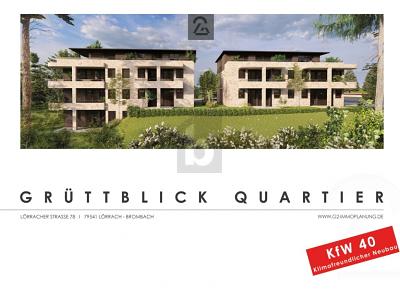 ERSTBEZUG - MODERN - MIT GROßEM BALKON - Etagenwohnung Lörrach Brombach | Angebot:27311375