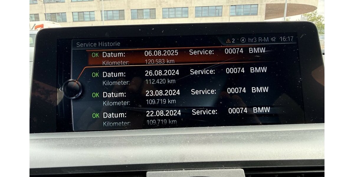BMW 120 d-A M-Sport Leder/Kamera/Glasdach 134.000 km 16.499 &euro; Frankfurt 60386
