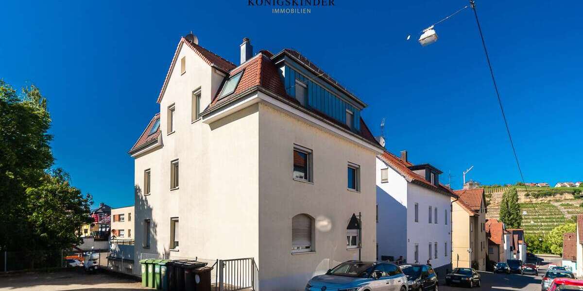 Etagenwohnung Stuttgart Bad Cannstatt - 4 Zimmer, 95 m&sup2;, 1.330&euro; | Angebot:27280365