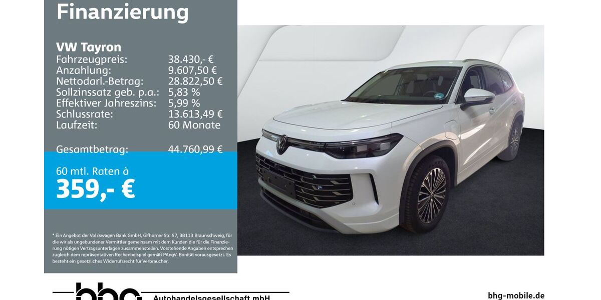 VW Tayron 19.416 km 38.430 &euro; Balingen 72336
