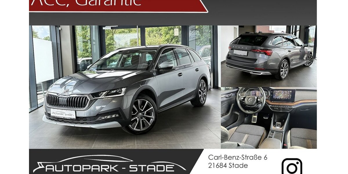 Skoda Octavia Scout 4x4 DSG Digital ACC LED AHK Assist 142.000 km 23.390 &euro; Stade 21682