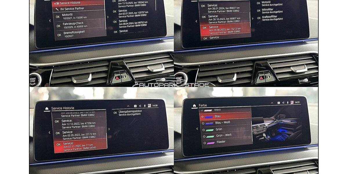 BMW 520xd M Sport ACC Laser Pano Live SoftCl. B/W 159.000 km 27.499 &euro; Stade 21682