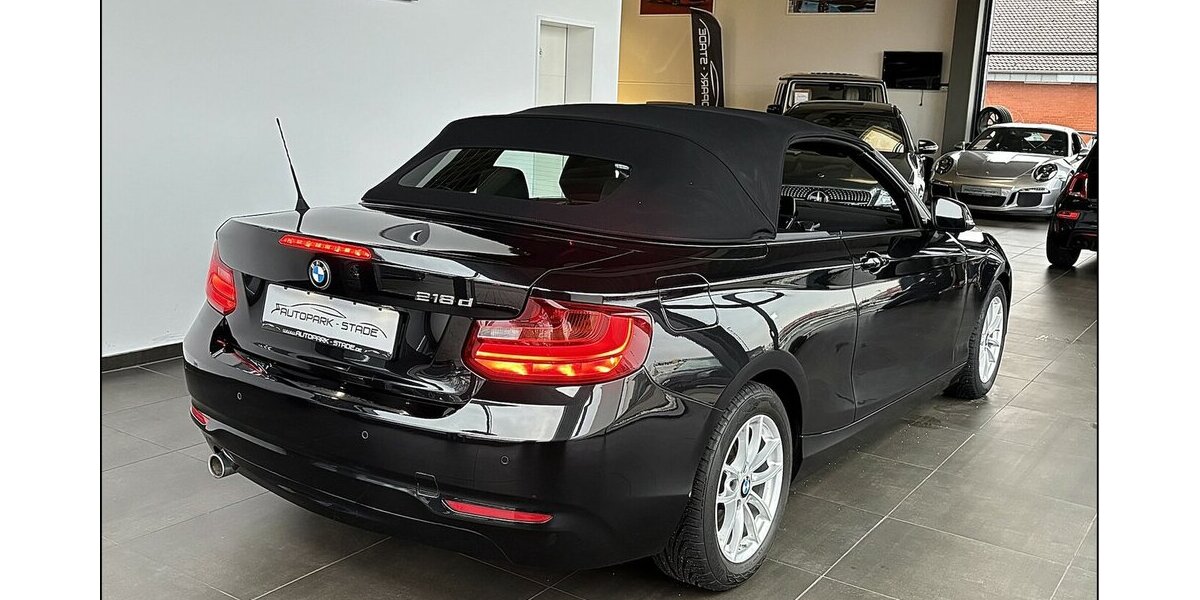 BMW 218d Cabrio Aut. Xenon Navi PDC Tempo Klimaauto 120.000 km 15.990 &euro; Stade 21682