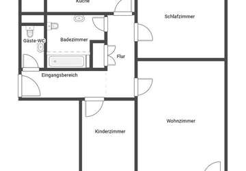 Wohnung Neustadt an der Weinstraße - 3 Zimmer, 72 m&sup2;, 749&euro; | Angebot:27317555