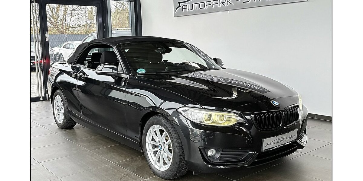 BMW 218d Cabrio Aut. Xenon Navi PDC Tempo Klimaauto 120.000 km 15.990 &euro; Stade 21682