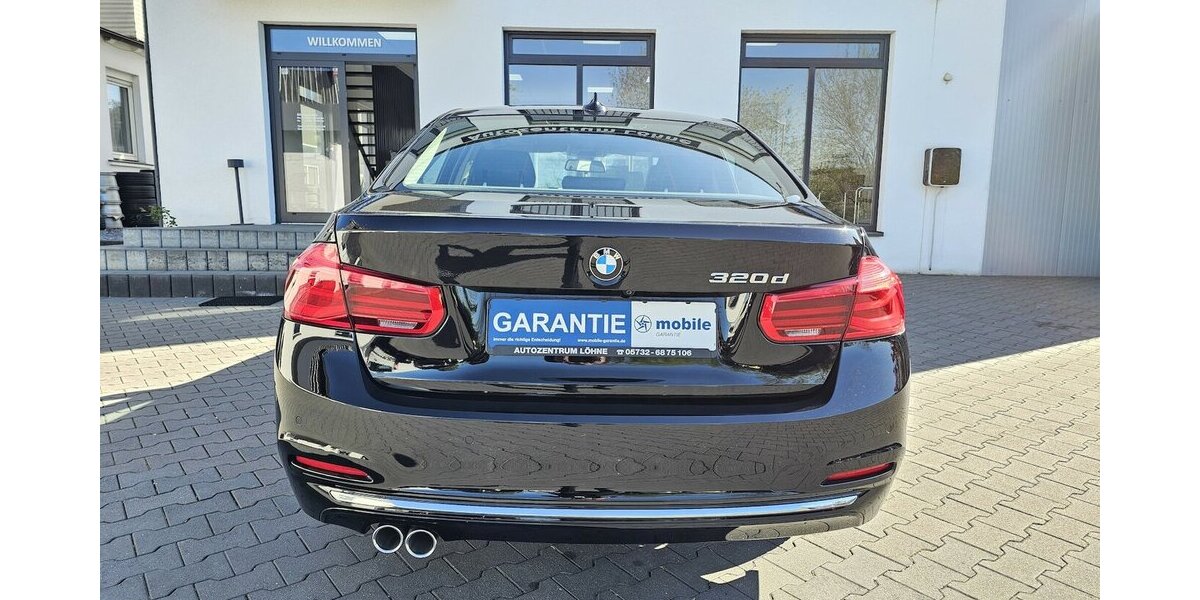 BMW 320d Luxury Line LEDER NAVI LED RFK AUS 1.HAND 53.750 km 22.790 &euro; Löhne 32584