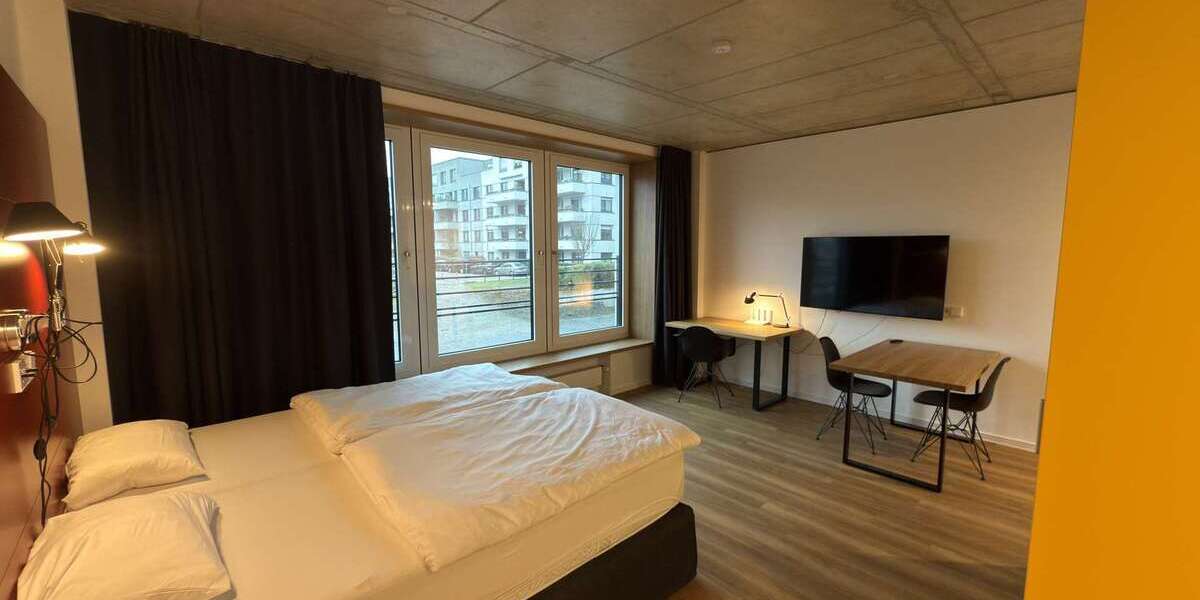 Etagenwohnung Düsseldorf Heerdt - 1 Zimmer, 35 m&sup2;, 1.010&euro; | Angebot:27307689