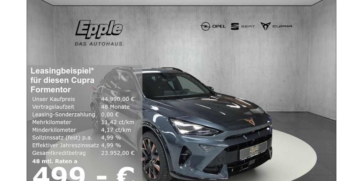 Cupra Formentor 4.990 km 44.990 &euro; Rutesheim 71277