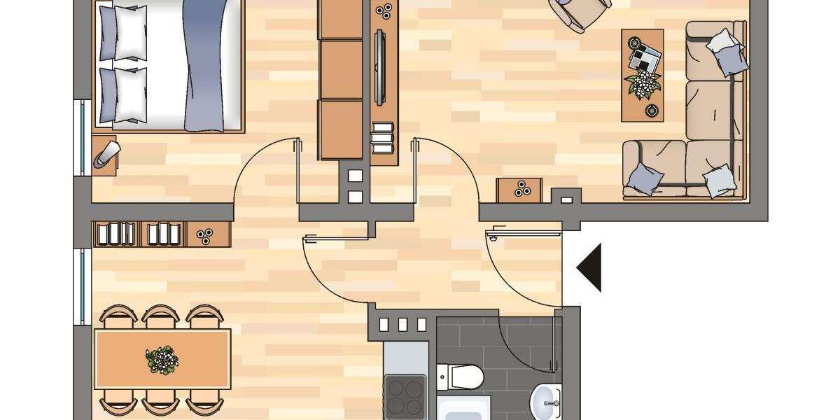 Etagenwohnung Montabaur - 4 Zimmer, 59 m&sup2;, 569&euro; | Angebot:27286268
