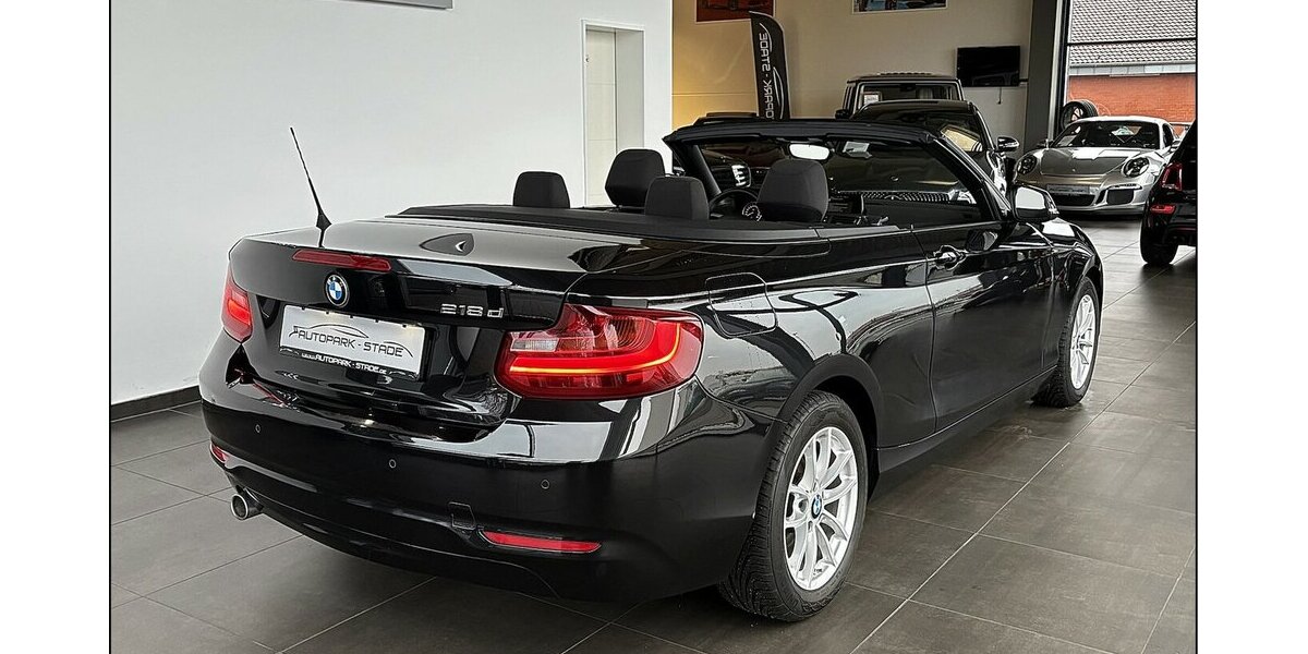 BMW 218d Cabrio Aut. Xenon Navi PDC Tempo Klimaauto 120.000 km 15.990 &euro; Stade 21682