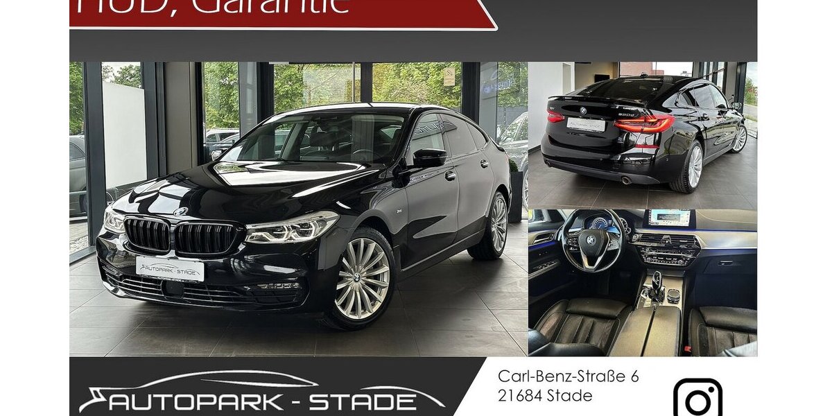 BMW 630 Gran Turismo d Sport Line LED belüft Stz HUD 159.999 km 24.499 &euro; Stade 21682