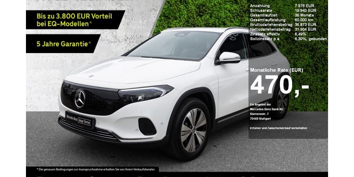 Mercedes-Benz EQA 8.150 km 39.880 &euro; Filderstadt 70794