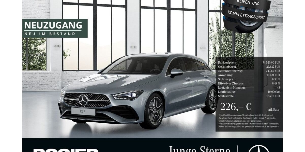 Mercedes-Benz CLA 250 Shooting Brake 17.574 km 34.520 &euro; Paderborn 33100