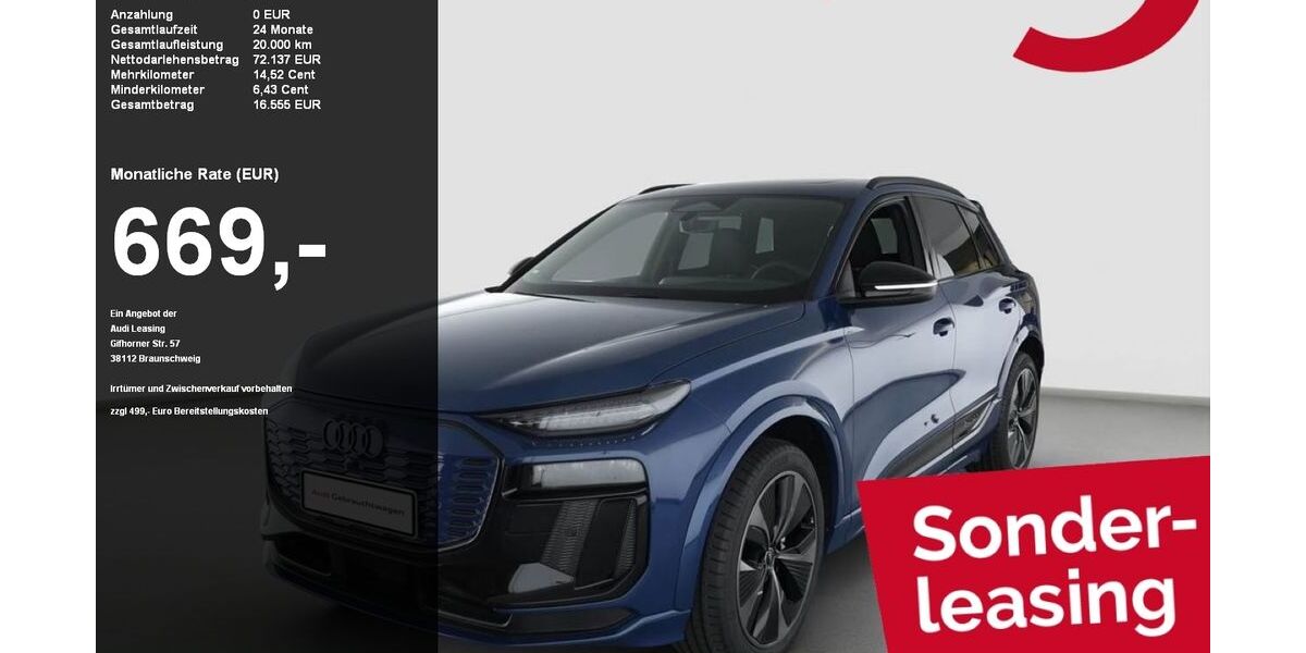 Audi SQ6 e-tron 25.700 km 69.940 &euro; Wackersdorf 92442